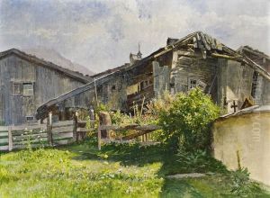 Steirischer Bauernhof by Marie Egner