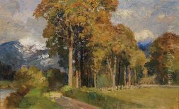 Near Gmund In Autumn - view 1