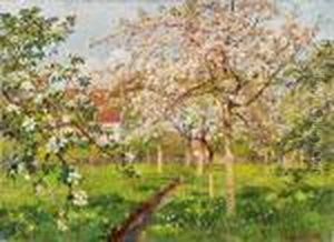 "apple And Cherry Blossom"