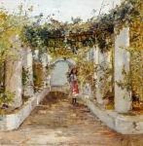 Pergola Mit Madchen