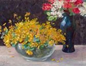 Natura Morta Con Calte Palustre by Marie Egner