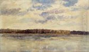 An Der Donau Bei Wien by Marie Egner