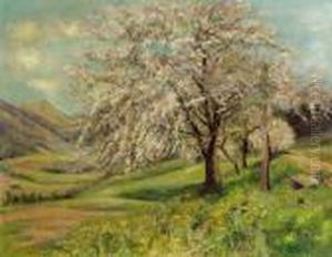 Bluhender Birnbaum by Marie Egner