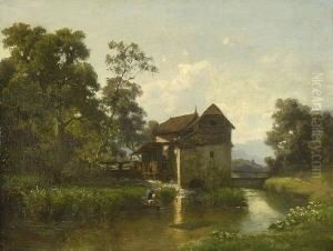Muhle Am Bach. by Marie Egner