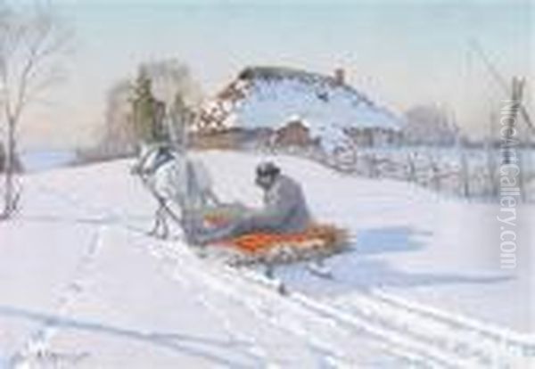 Returning Homewith The Sleigh - view 1