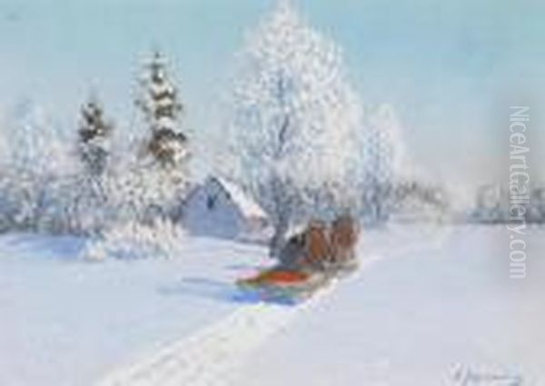 Returning Home On Thesleigh - view 1