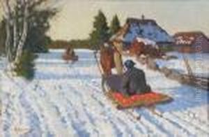 Les Traineaux Dans La Neige Les Traineaux Dans La Neige