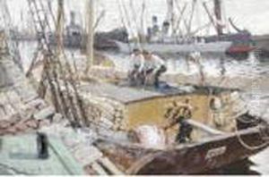 Sailors Resting In The Harbour Sailors Resting In The Harbour