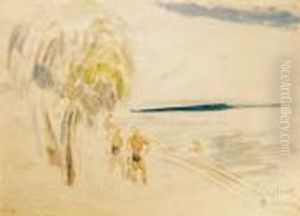 Lake Balaton by Jozsef Egry