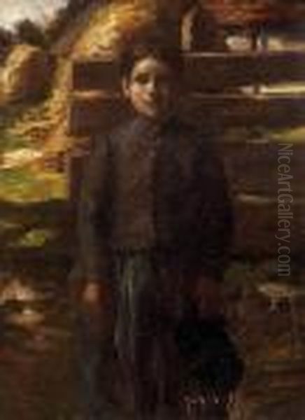 Girl, Carrying Water - view 1