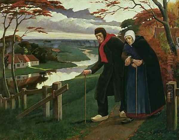 The End of Autumn or The Blind - view 1