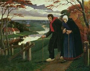 The End of Autumn or The Blind by Eugene Laermans