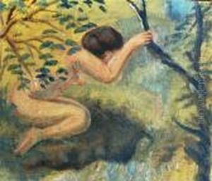Nude In A Landscape