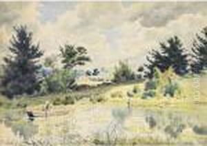 Arkville Catskill New York by Louis Michel Eilshemius