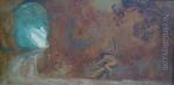 Female Nude In Landscape - view 1