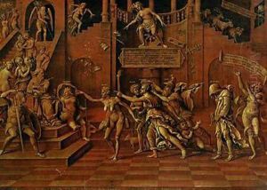 Allegory of Slander or Allegory of Fortune by Lorenzo Leonbruno