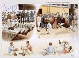 Sports from P and O Pencillings 1891 Sports from P and O Pencillings 1891