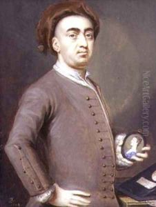 Self Portrait 1753-54 by Bernard III Lens