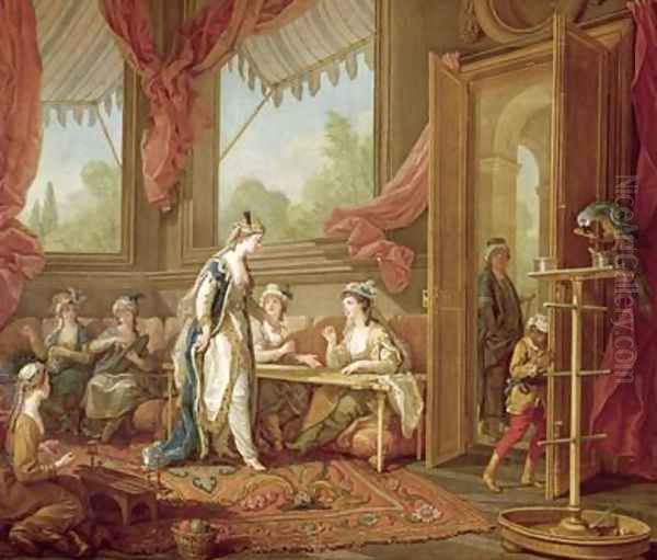 The Sultana Ordering Tapestries from the Odalisques - view 1