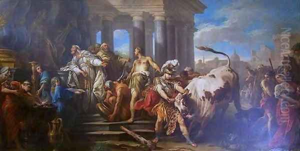 Theseus Vanquisher of the Bull of Marathon - view 1