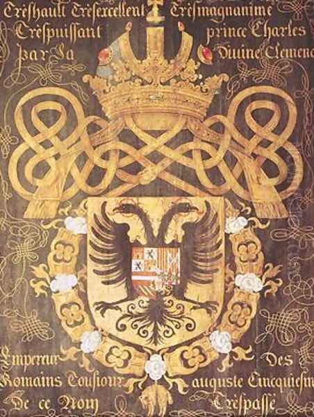 Coat of Arms of Charles V 1500-58 of the 23rd Chapter of the Order of the Golden Fleece - view 1