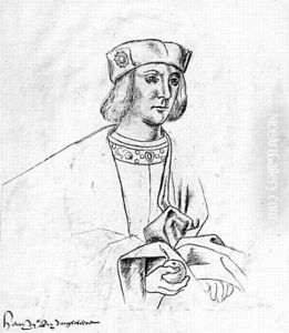 Henry VII 1457-1509 king of England 1485-1509 by Jacques Le Boucq