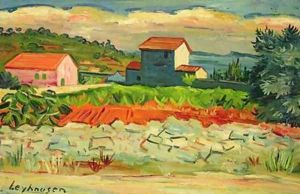 Landscape near Sanary II by Karl Leyhausen