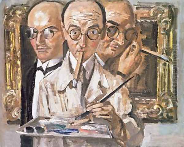 Three-Faced Self Portrait - view 1