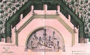 Design for the Bassin de lEncelade at Versailles by A. & Marsy, G. and B. Le Notre