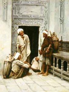 Arab Water-Carriers at Rest