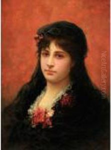 Portrait D'une Espagnole by Eisman Semenowsky