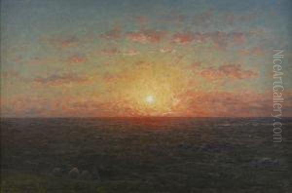 Solnedgang Over Havet - view 1