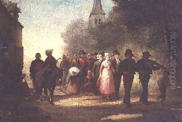The Village Marriage 1872 - view 1