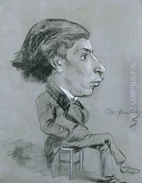 Portrait-charge 1858 - view 1