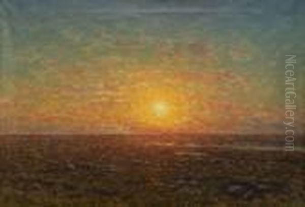 Solnedgang Over Alvaret - view 1