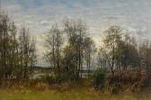 Sensommarmotiv Fran Djurgarden by Per Ekstrom