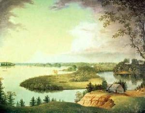 Delaware River near Bordenton New Jersey