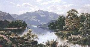 A Lake Scene in North Wales