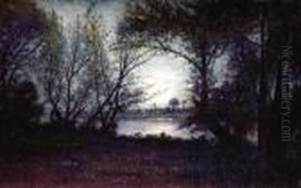 Le Bois De Boulogne Au Clair De Lune - view 1