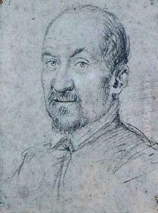 Portrait of an Ecclesiastic 2 by Ottavio Leoni