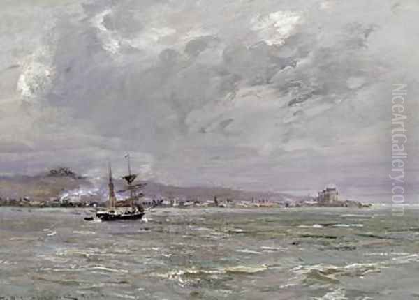 Dundee and Broughty Ferry from the South - view 1