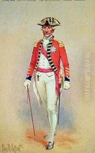 Sir William Howe Commander in Chief of the British Army 1776-78 in full dress dismounted by Charles MacKubin Lefferts