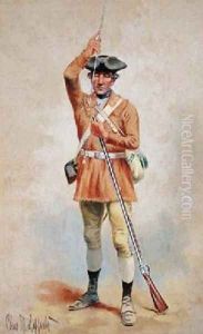 Uniforms of the American Revolution 1777 Private Field Dress from the 1st Georgia Continental Infantry by Charles MacKubin Lefferts