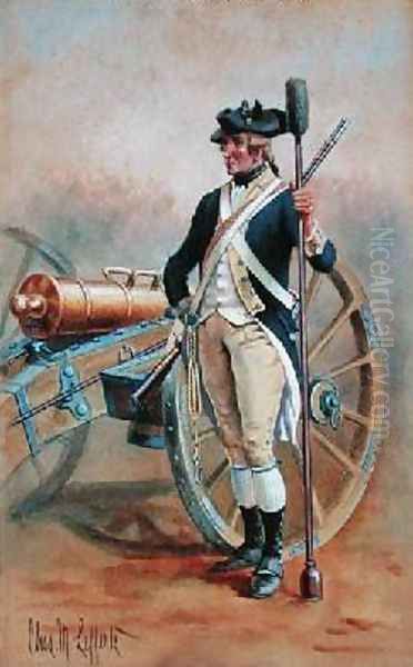 Gunner New York Artillery - view 1