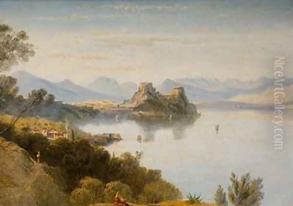 Albanian Mountains with Corfu in Distance - view 1