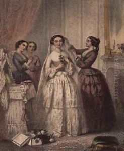 The Bride by Lafon, Henri
