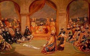 Durbar at Udaipur Rajasthan 1855 Durbar at Udaipur Rajasthan 1855