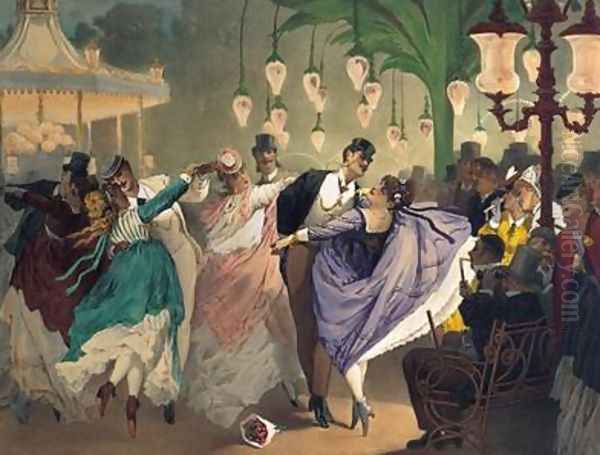Waltz at the Bal Mabille - view 1