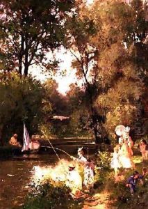 Sunday in the Park by Philippe Jacques Linder