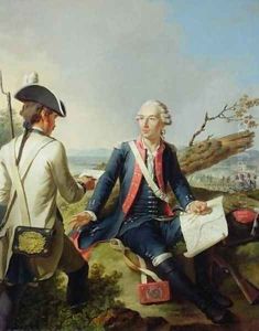 Marquis Louis dEstampes 1734-1815 at the Siege of Kassel